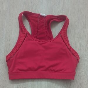 Red Sports Bra